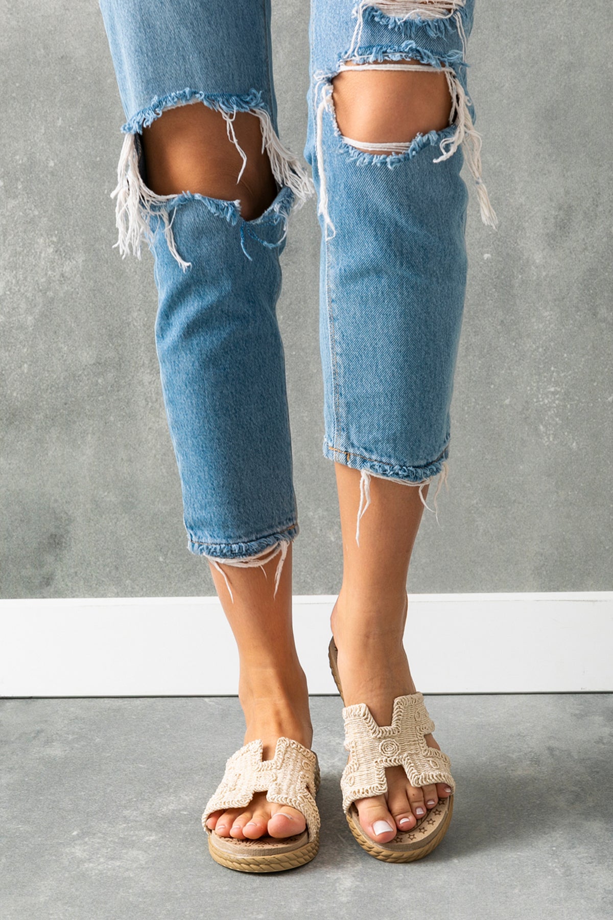 Helen Kadın Ultra Yumuşak Soft Taban İnce Topuk Ortopedik İçi Pedli Günlük Terlik