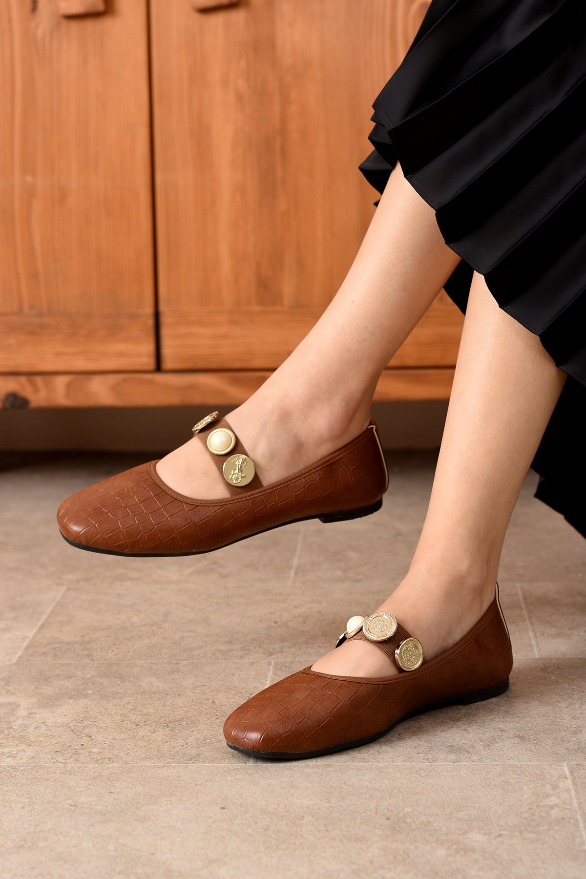 Loves Kadın Babet Rahat Hafif Ses Yapmaz Ortopedik Günlük Ayakkabı Babet Ev Ofis Dış Mekan Ayakkabı