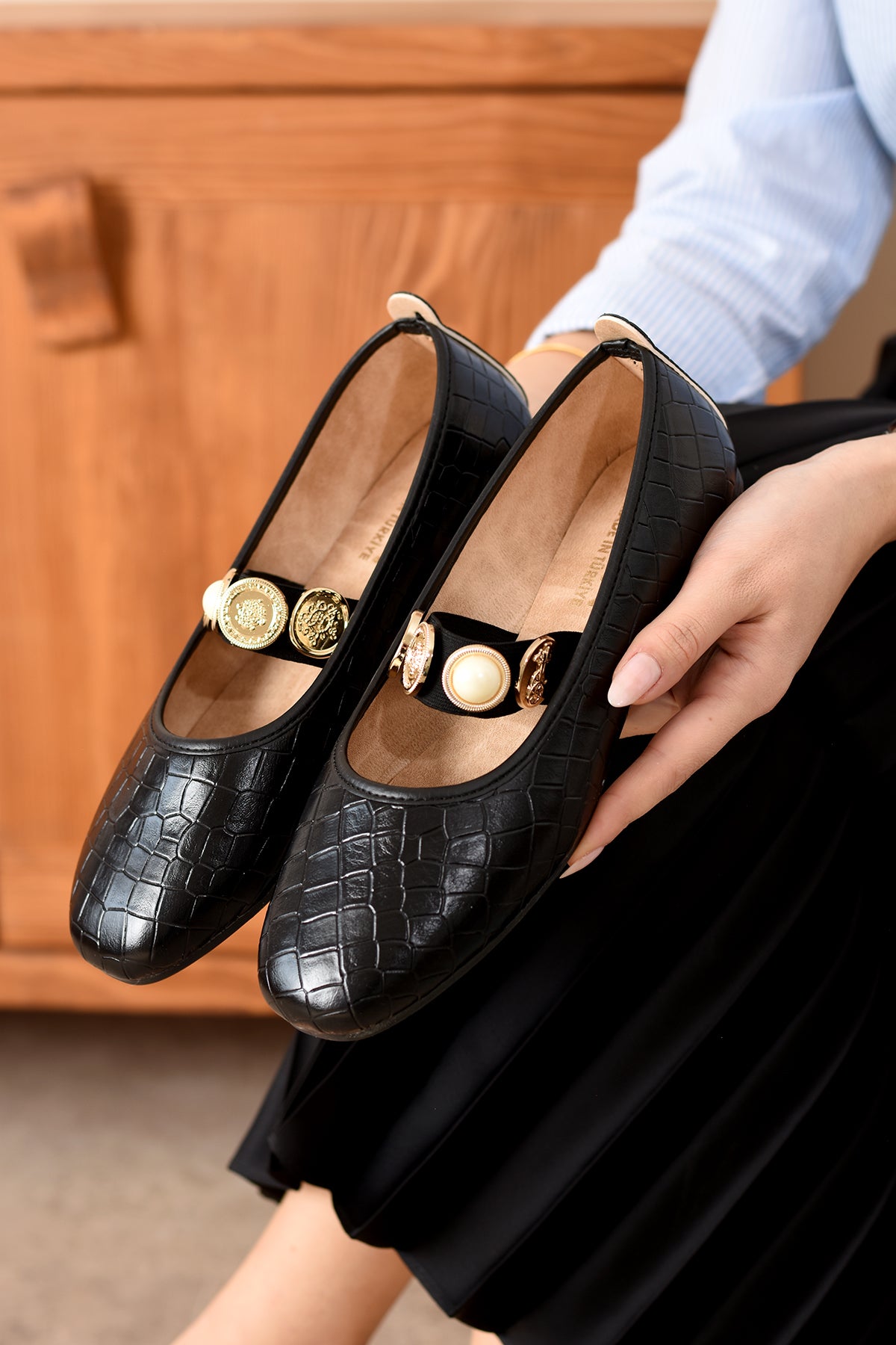 Loves Kadın Babet Rahat Hafif Ses Yapmaz Ortopedik Günlük Ayakkabı Babet Ev Ofis Dış Mekan Ayakkabı