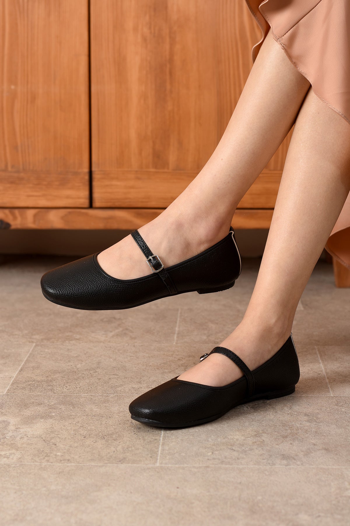 Pretty Kadın Babet Rahat Hafif Ses Yapmaz Ortopedik Günlük Ayakkabı Babet Ev Ofis Dış Mekan Ayakkabı