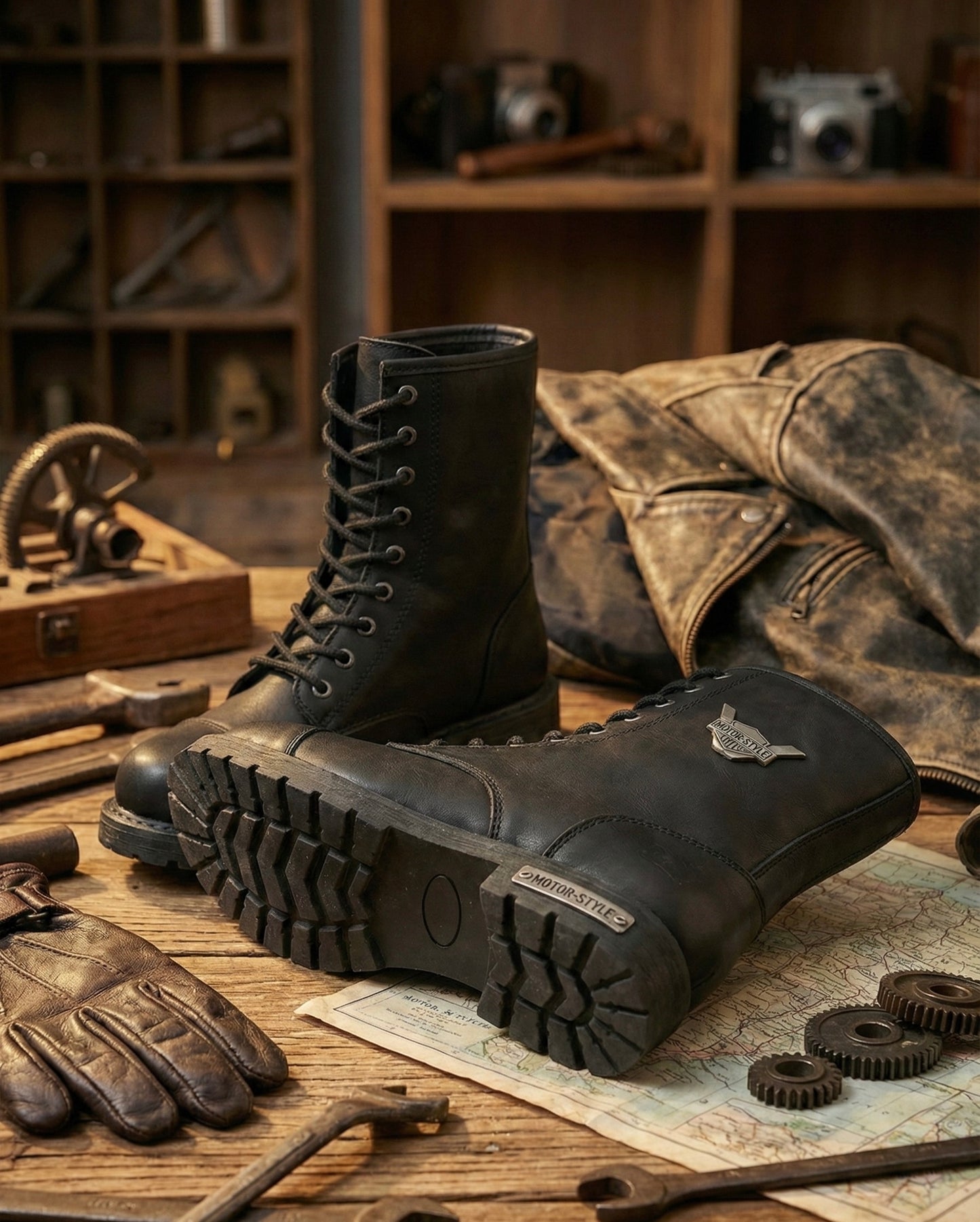 OLAND UNISEX BOT SİYAH