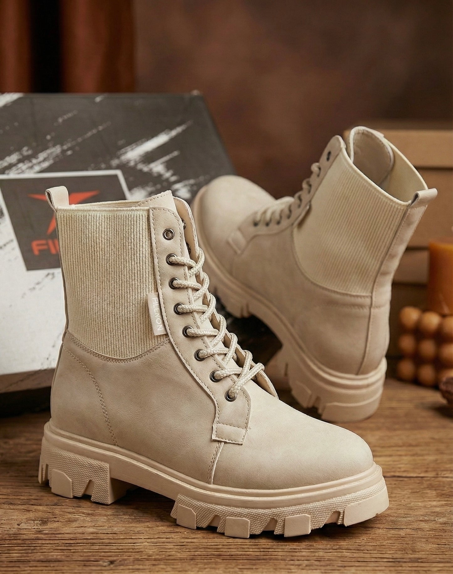 FİLEXON KADIN BOT BEJ