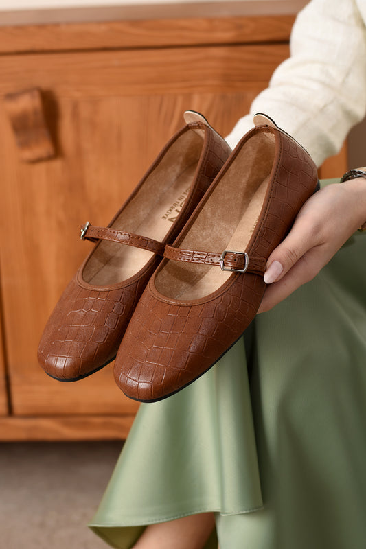 Mia Kadın Babet Rahat Hafif Ses Yapmaz Ortopedik Günlük Ayakkabı Babet Ev Ofis Dış Mekan Ayakkabı