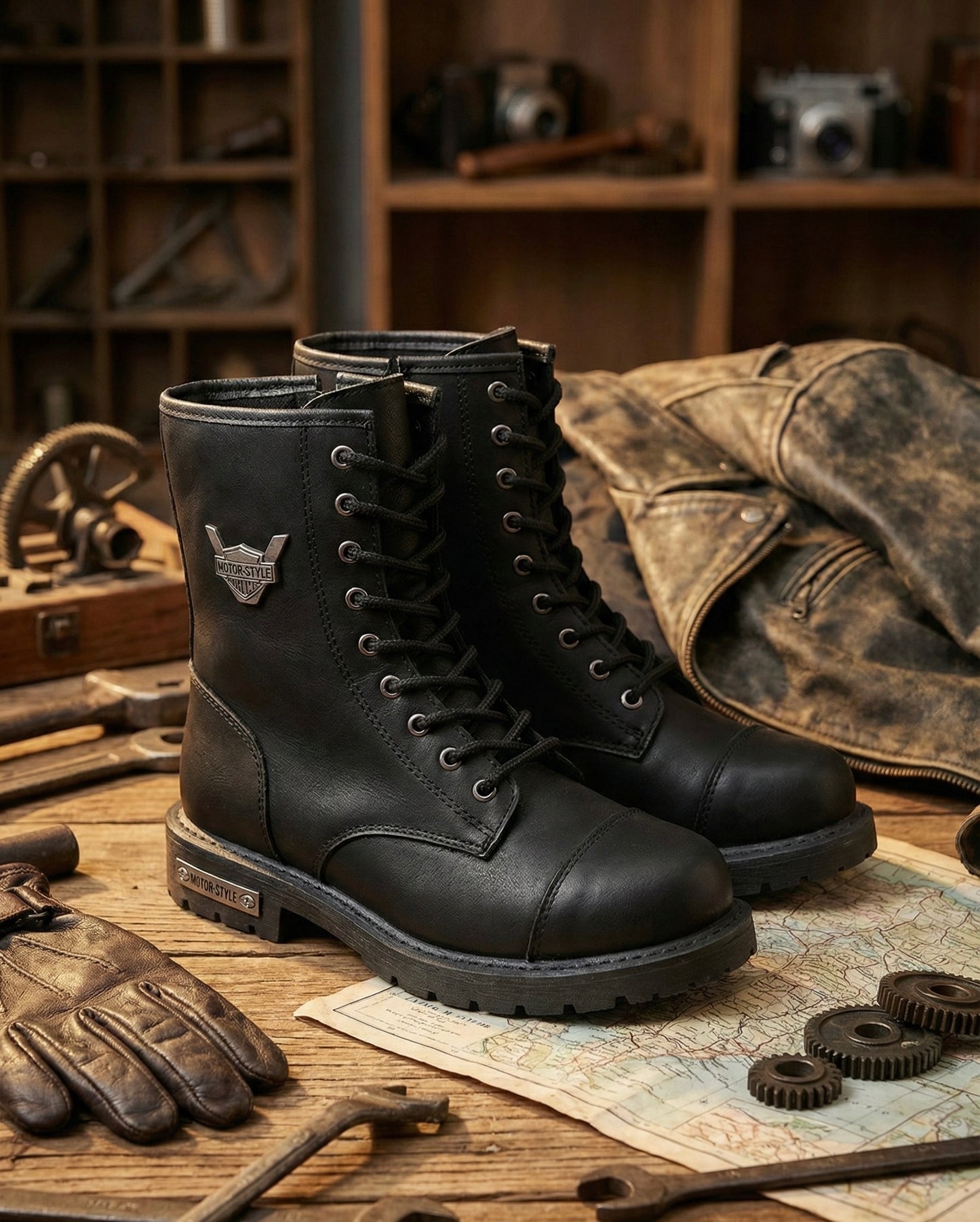 OLAND UNISEX BOT SİYAH