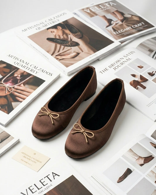 FİONA SATEN FİYONK DETAY KADIN BABET