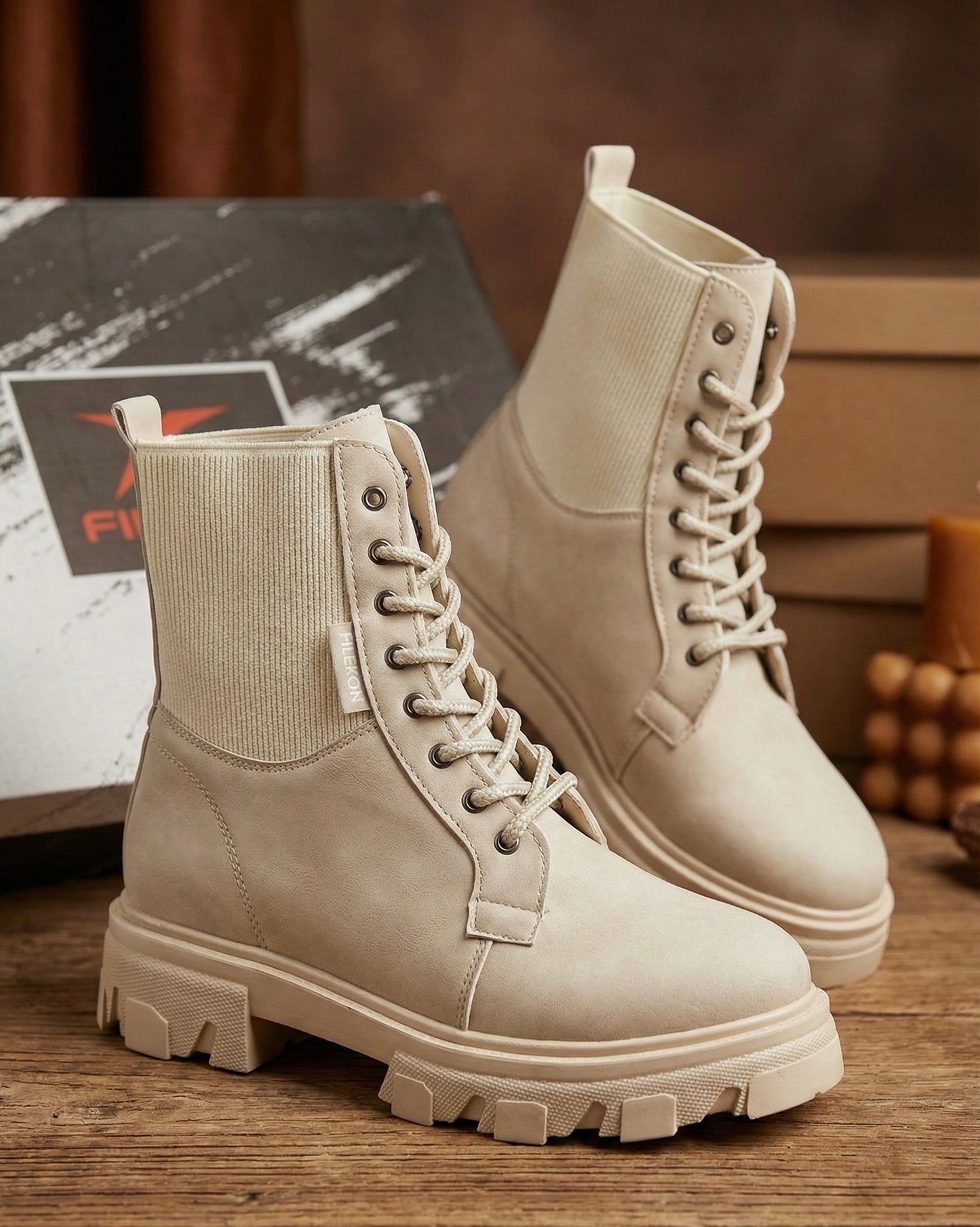 FİLEXON KADIN BOT BEJ