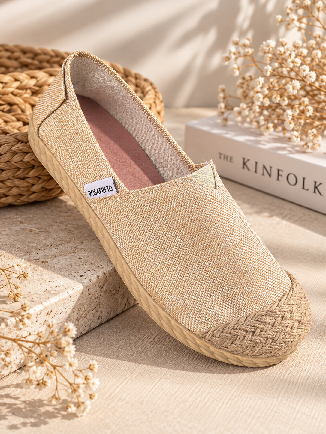 HASIR DETAY GOLD ESPADRİL