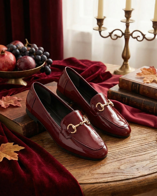 DUALİPA KADIN GÜNLÜK AYAKKABI BORDO